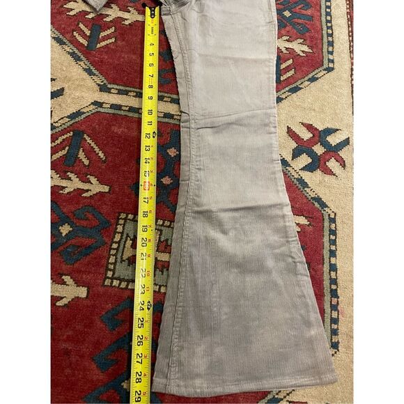 NWT NOS Levi’s Corduroy Big Bell Bottom Pants Jeans Gray 784-1555 26 X 29 80s - Picture 11 of 15